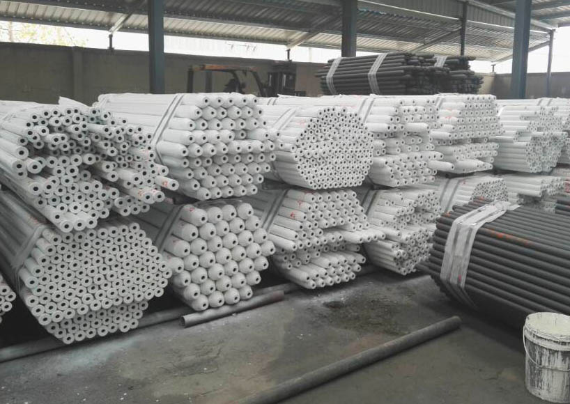 琼海网架成品待发